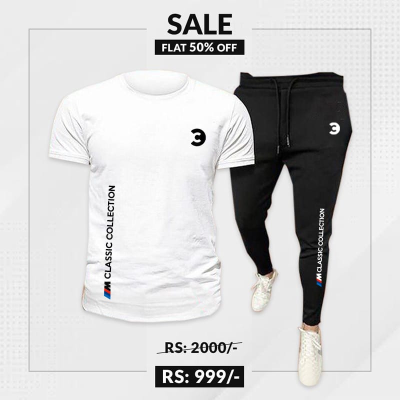Premium Tracksuit Set (T-Shirt + Trouser)