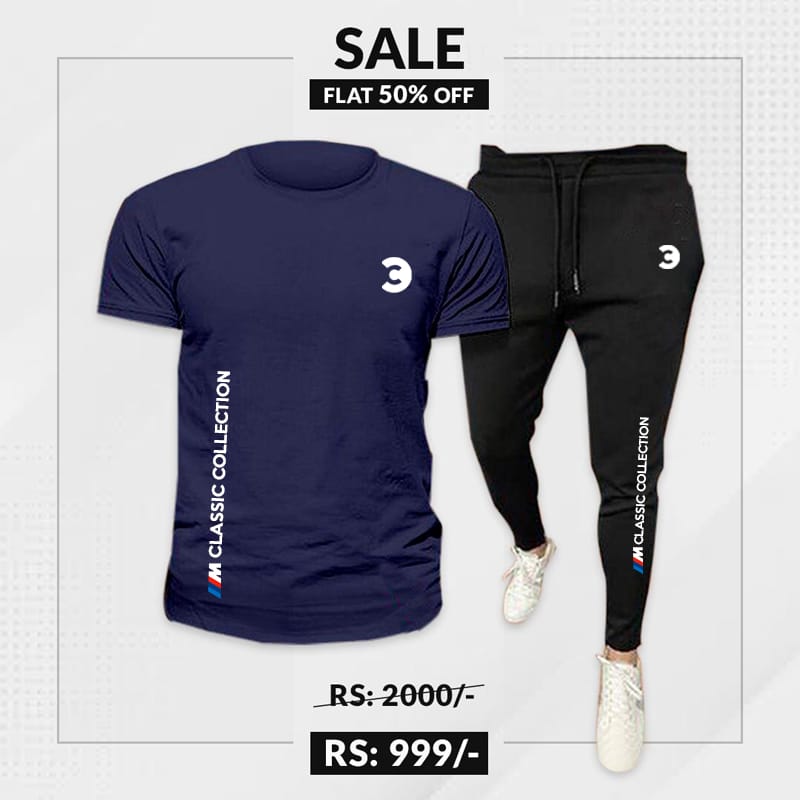 Premium Tracksuit Set (T-Shirt + Trouser)